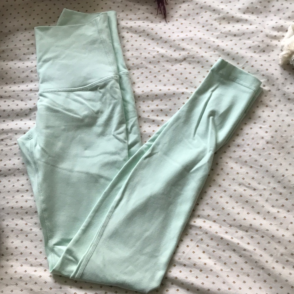 Light blue LuluLemon wonder unders